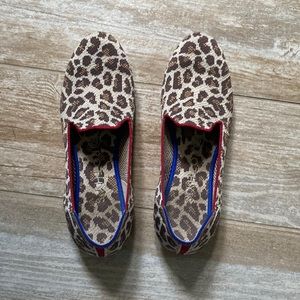 Rothy’s leopard loafers size 7.5